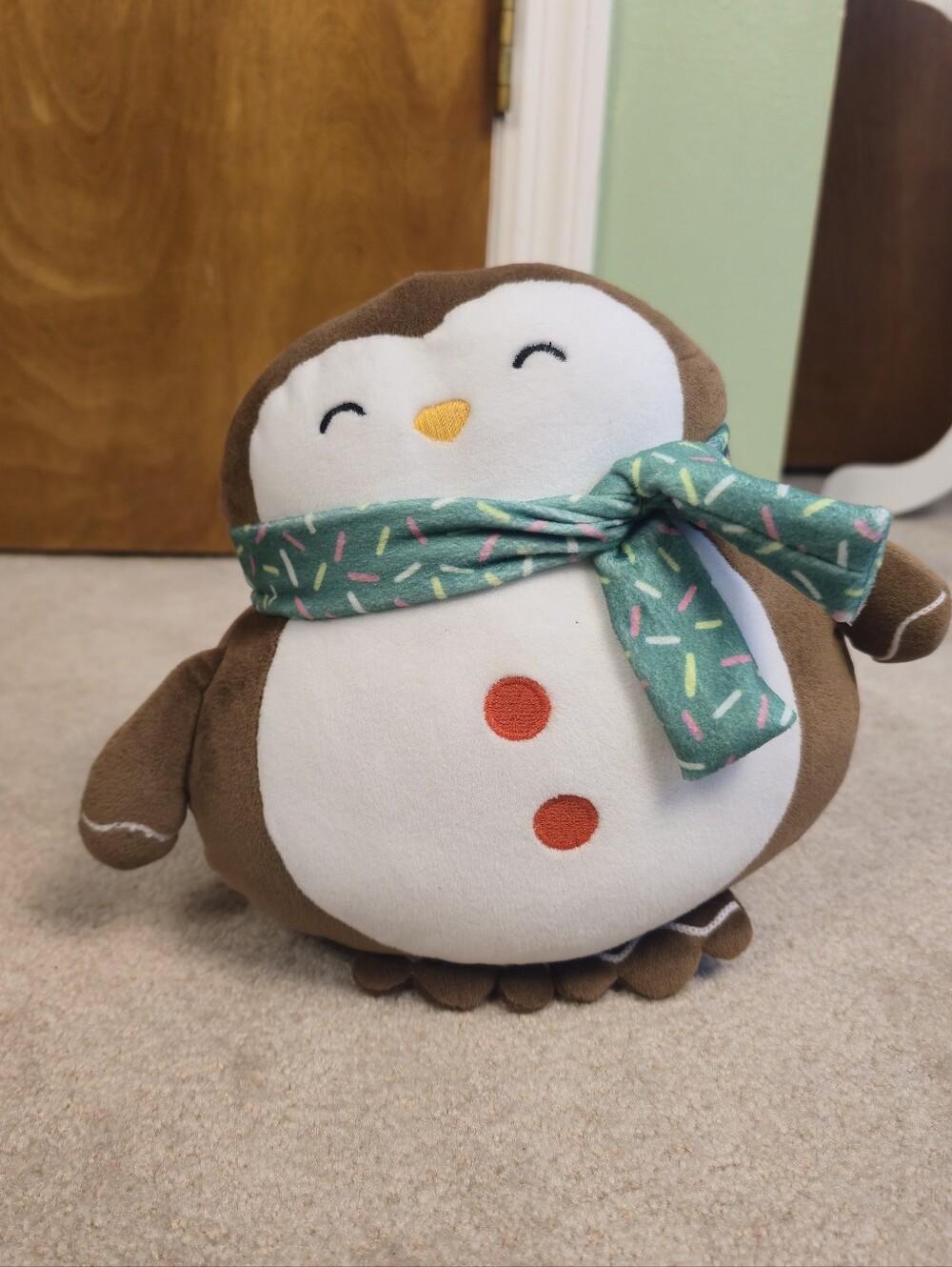 Penguin Kids' Holiday Mini Weighted Plush Throw Pillow by Pillowfort is a fe
